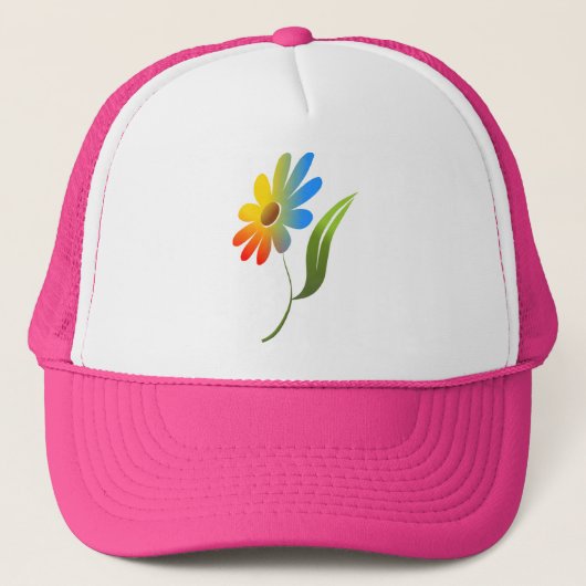 RAINBOW-STROOM TRUCKER PET (Voorkant)