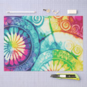 Rainbow Stropdas-Dye 3 tissuepapier (Craft)