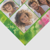 Rainbow Stropdas-Dye - 7 Fotocollage -  Vibe Tissuepapier (Detail)