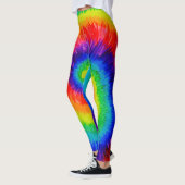 Rainbow-Stropdas-Dye-alcohol-inktverf Leggings (Links)