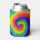 Rainbow-Stropdas-Dye-alcoholinkt Blikjeskoeler (Blikje Voorkant)