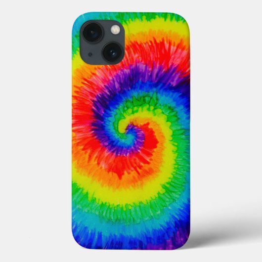 Rainbow-Stropdas-Dye-alcoholinkt Case-Mate iPhone Case (Achterkant)