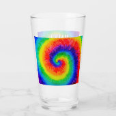 Rainbow-Stropdas-Dye-alcoholinkt Glas (Achterkant)