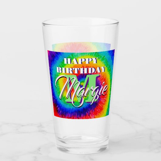 Rainbow-Stropdas-Dye-alcoholinkt Glas (Voorkant)