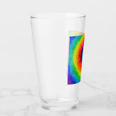 Rainbow-Stropdas-Dye-alcoholinkt Glas (Rechts)