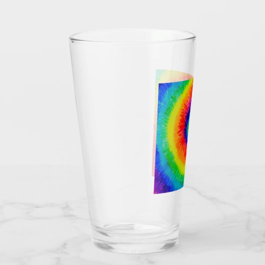 Rainbow-Stropdas-Dye-alcoholinkt Glas (Rechts)