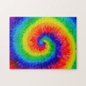 Rainbow-Stropdas-Dye-alcoholinkt Legpuzzel (Horizontaal)