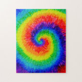 Rainbow-Stropdas-Dye-alcoholinkt Legpuzzel (Verticaal)