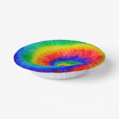 Rainbow-Stropdas-Dye-alcoholinkt Papieren Kommen (Gebogen)