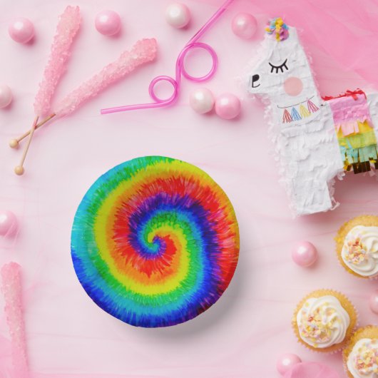 Rainbow-Stropdas-Dye-alcoholinkt Papieren Kommen (Feest)