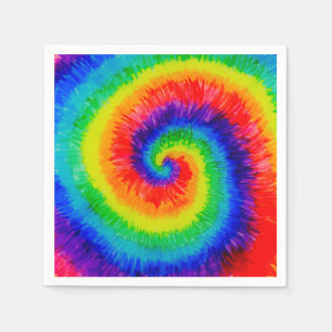 Rainbow-Stropdas-Dye-alcoholinkt Servet