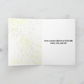 Rainbow Stropdas-dye Christmas Feestdagen Kaart (Binnen)