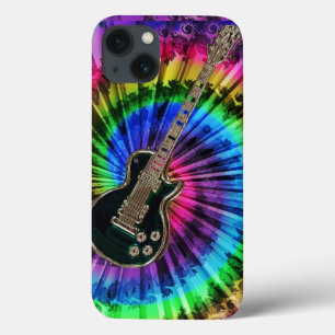 Rainbow Stropdas-Dye Elektrische gitaar voor iPad Case-Mate iPhone Case