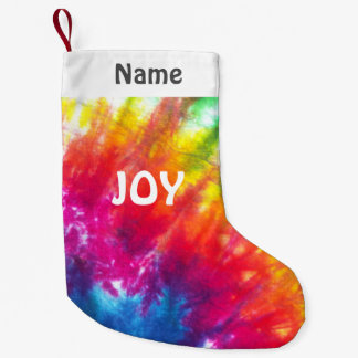 Rainbow Stropdas-Dye Gepersonaliseerd Hope Kleine Kerstsok