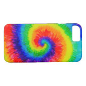 Rainbow-Stropdas-Dye Swirl Case-Mate iPhone Case (Achterkant (Horizontaal))