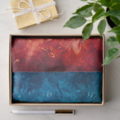 Rainbow Stropdas-Dye Swirl Decoupage Tissuepapier (Geschenk)