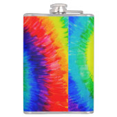 Rainbow-Stropdas-Dye Swirl Heupfles (Achterkant)