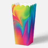 Rainbow Stropdas-Dye Verjaardagsfeest Voorkeur Pop Bedankdoosjes (Voorkant)