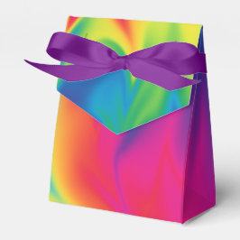 Rainbow Stropdas-Dye Verjaardagsfeest Voorkeur Ten Bedankdoosjes