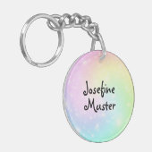 Rainbow Strudel Sleutelhanger (Voorkant Links)