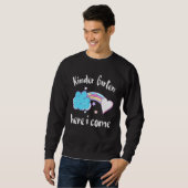 Rainbow Student Happy Back School Kleuterschool Ha Trui (Voorkant volledig)
