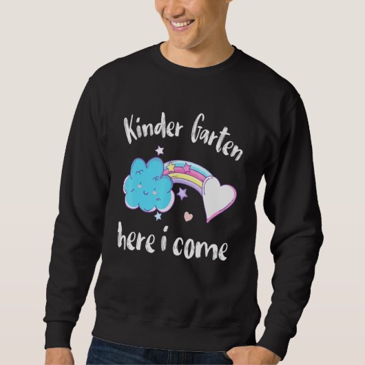 Rainbow Student Happy Back School Kleuterschool Ha Trui (Voorkant)