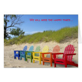 Rainbow Summer Beach Stoelen (Voorkant Horizontaal)