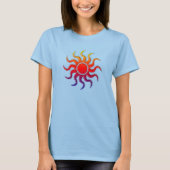 Rainbow Sun T-shirt (Voorkant)
