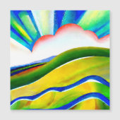 Rainbow Sunburst Landscape (Voorkant)