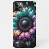 Rainbow Sunflowers iPhone hoesjes (Achterkant)