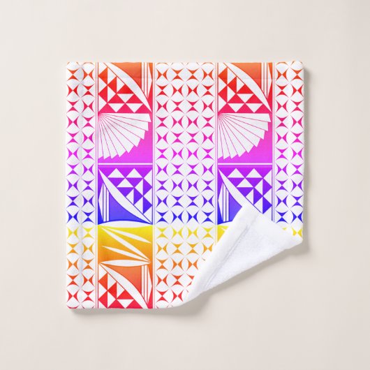 Rainbow Sunrise Bad Handdoek (Wasdoekje)