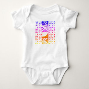 Rainbow Sunrise Romper