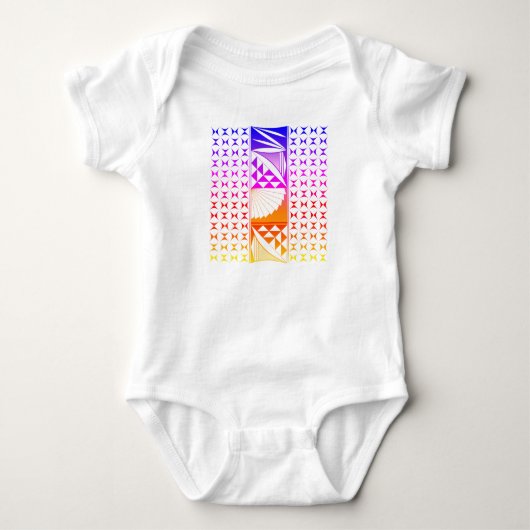 Rainbow Sunrise Romper (Voorkant)