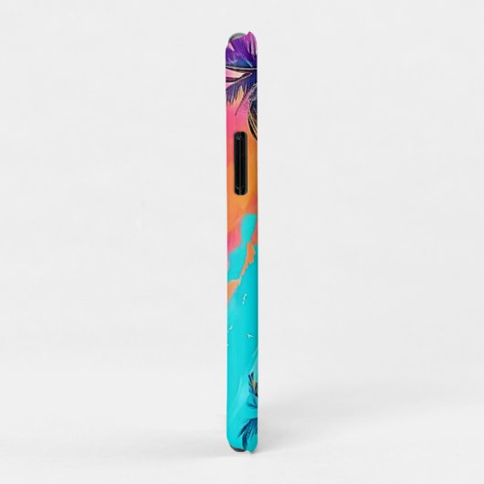 Rainbow Sunset Beach Case-Mate iPhone Case (Achterkant/rechts)