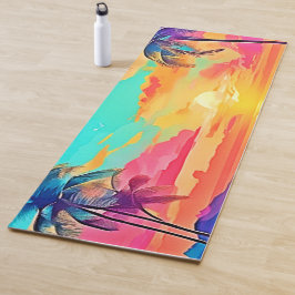 Rainbow Sunset Beach Yogamat
