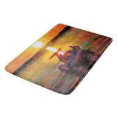 Rainbow Sunset op Hilton Head Bath Mat (Gekanteld)