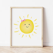 Rainbow Sunshine Clouds Nursery Muurkunst Sets