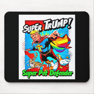 Rainbow Super Trump 2025 beschermt onze katten en  Muismat