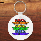 Rainbow Surgical Technoloog Sleutelhanger (Voorkant)
