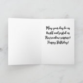 Rainbow Surprise Verjaardag Verrukking! Feestdagen Kaart (Binnen)