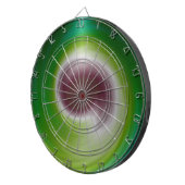 Rainbow Swirl abstract art. 6 Dartbord (Voorkant Rechts)