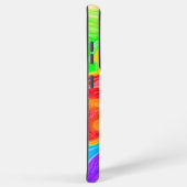 Rainbow Swirl Abstracte Fluid Art Samsung Galaxy Hoesje (Rechterkant)