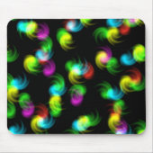 Rainbow Swirl Balls Mousepad Muismat (Voorkant)
