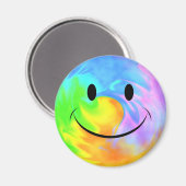 Rainbow Swirl Face Magnet (Voorkant / Achterkant)