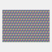 Rainbow Swirl Inpakpapier Vel (Voorkant 3)