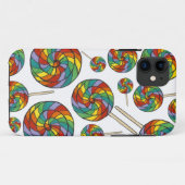 Rainbow Swirl Lollipop Lollipops Snoep Pride Hoesj Case-Mate iPhone Case (Achterkant (horizontaal))