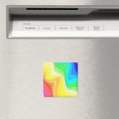Rainbow Swirl Magneet (Insitu (Vaatwasser))