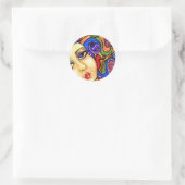 Rainbow Swirl Meisjes Rainbow Sticker Sheet (Tas)