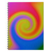 Rainbow Swirl Notitieboek (Voorkant)