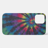 Rainbow Swirl Spiraal Tie Dye Case-Mate iPhone Case (Achterkant (horizontaal))